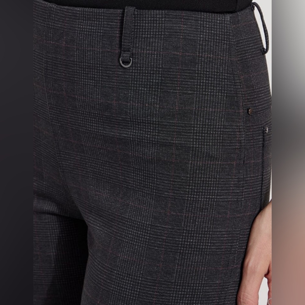 NEW Lyssé New York Ponte Jacquard Bootleg Pants - Picture 5 of 11